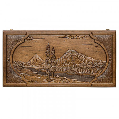 Нарды резные "Долина Арарат" 60